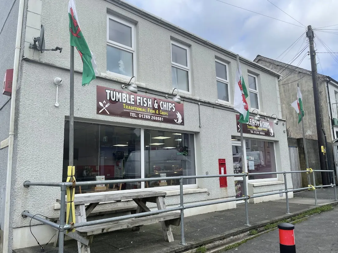 Tumble fish and chips